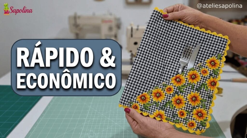 Jogo Americano de Baixo Custo: Fácil de Fazer e Lindo para a Mesa Jogo Americano de Baixo Custo: Fácil de Fazer e Lindo para a Mesa