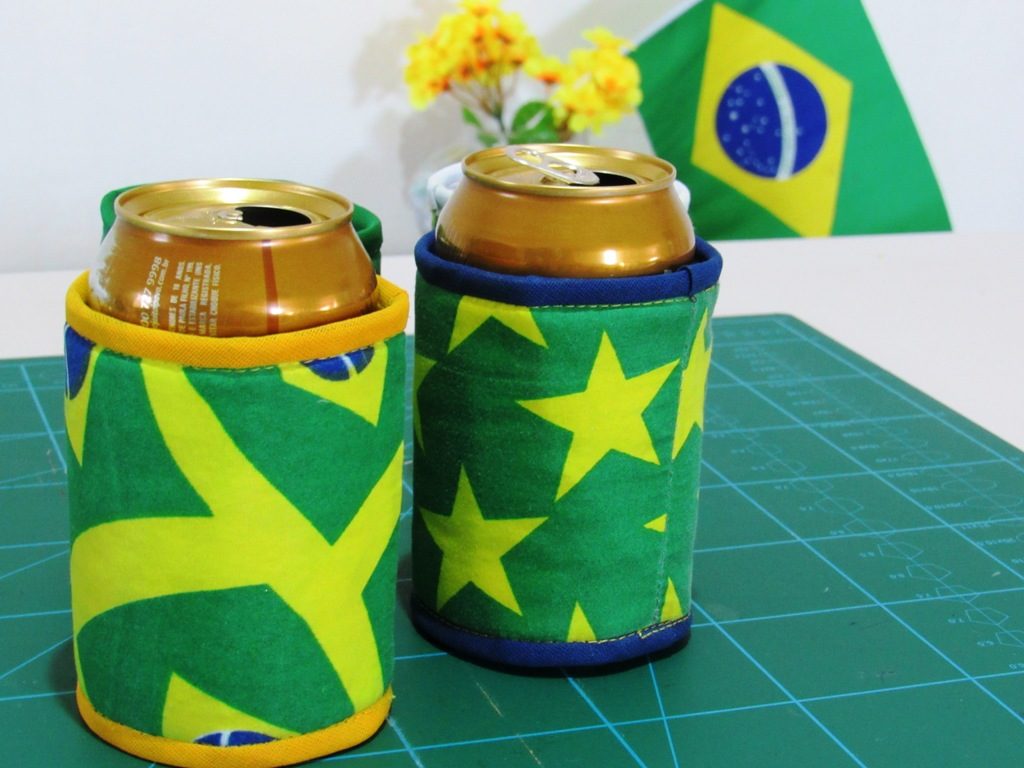 Porta Latinha Térmico, Vai Brasil…