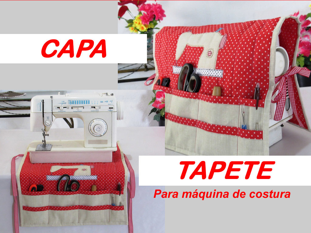 Capa/Tapete para máquina de Costura