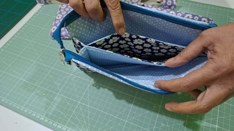 Como Fazer Carteira Necessaire com 3 Repartições – Passo a Passo para Iniciantes