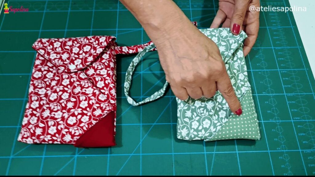 Como Fazer Carteira de Tecido com Detalhe Diferente – Passo a Passo para Iniciantes na Costura